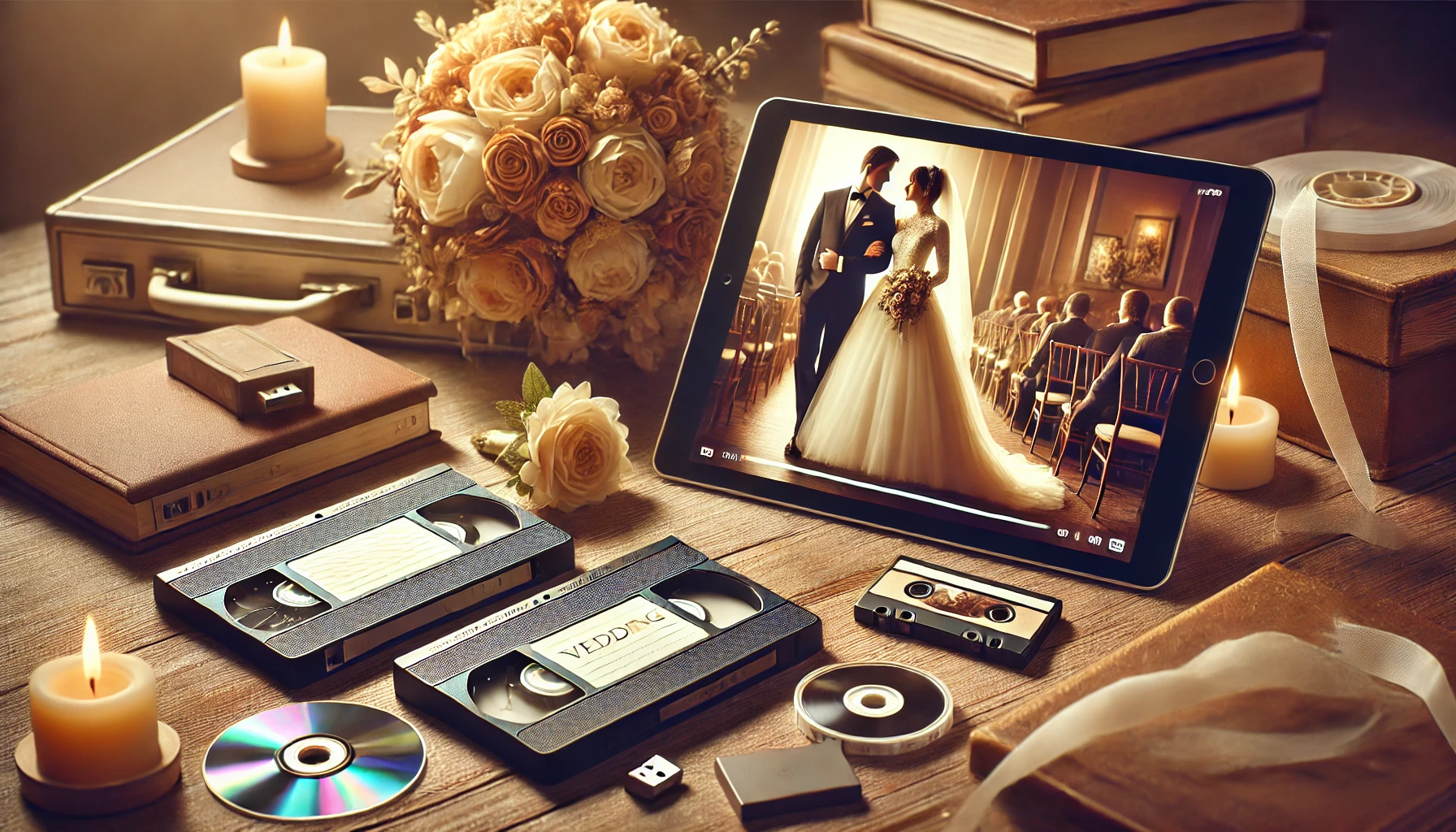 The Best Ways to Digitize and Share Your Wedding Videos