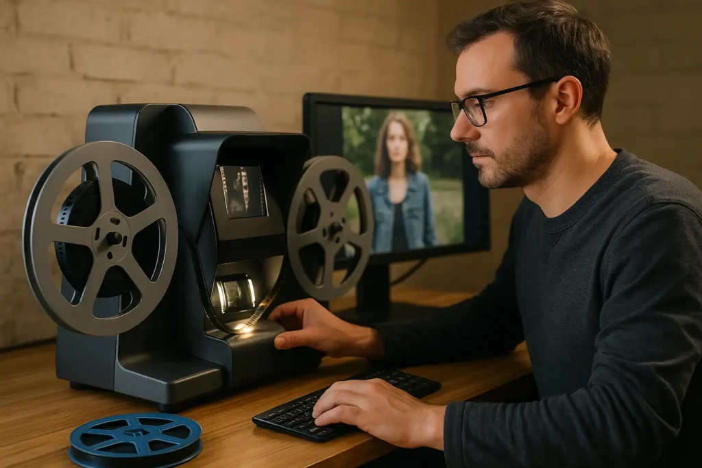 film reels digitization